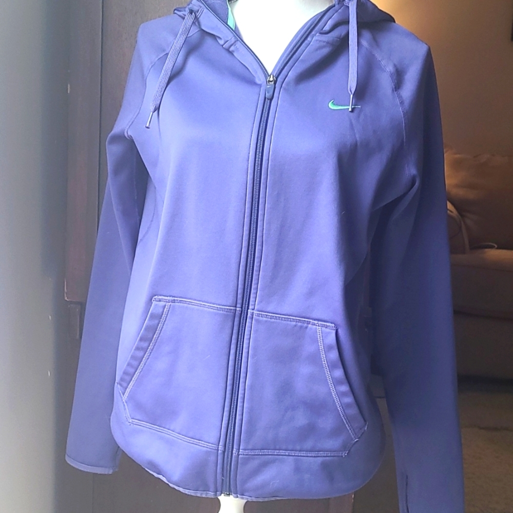Nike jacket purple/blue size medium
